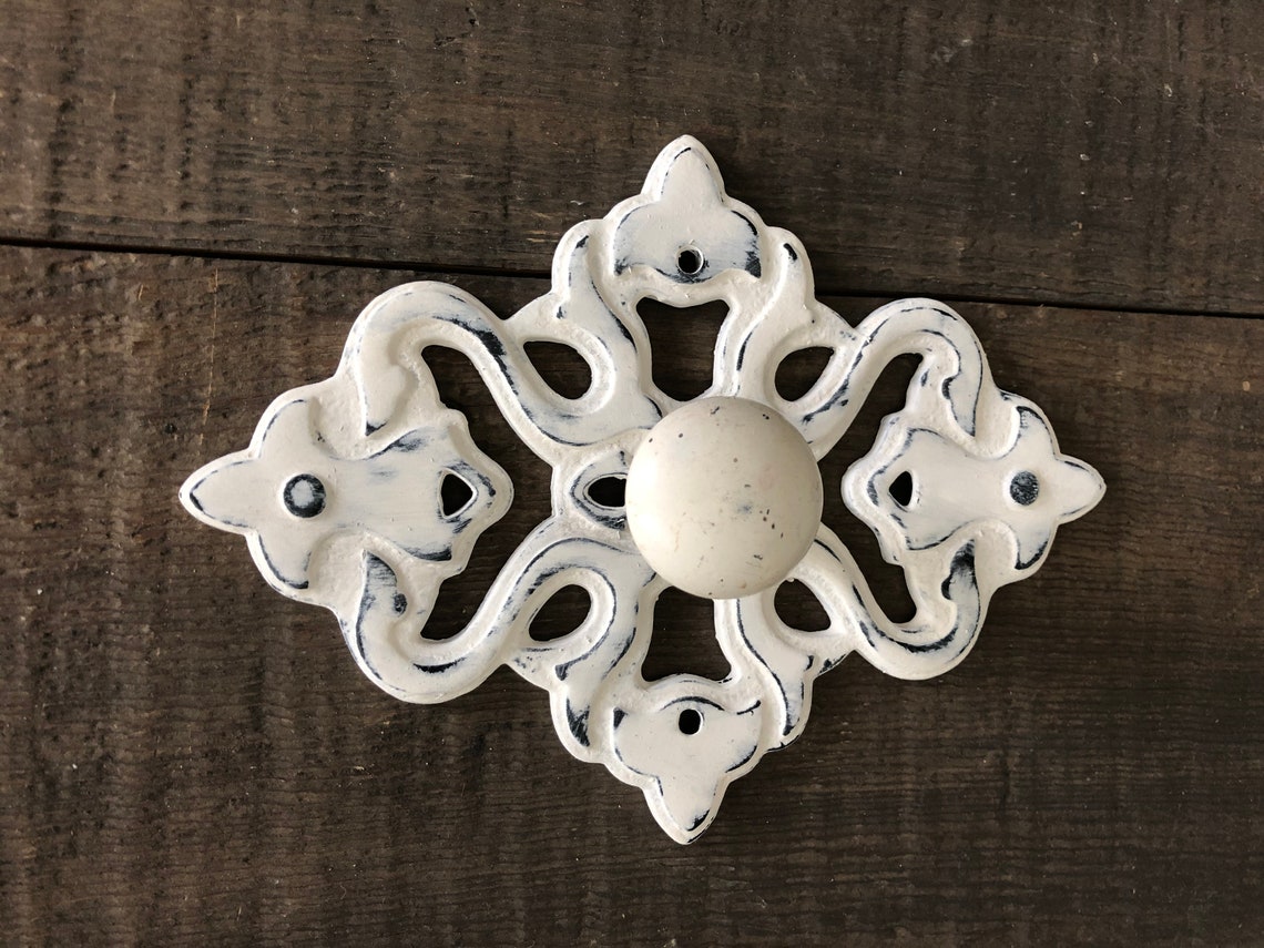 Cajón del gabinete decorativo tirar placas traseras cuadradas | Etsy