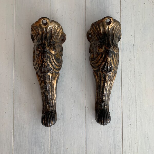 Metal Furniture Feet Etsy