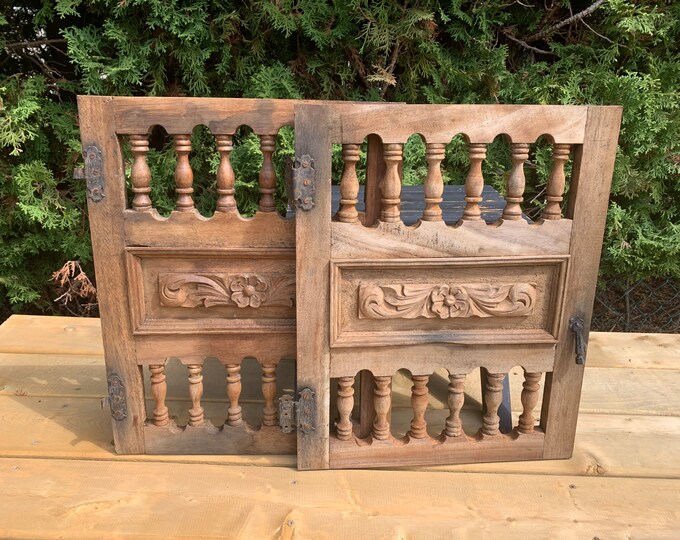 Architectural Salvage Decor Vintage Wall Hanging I Rustic Farmhouse L