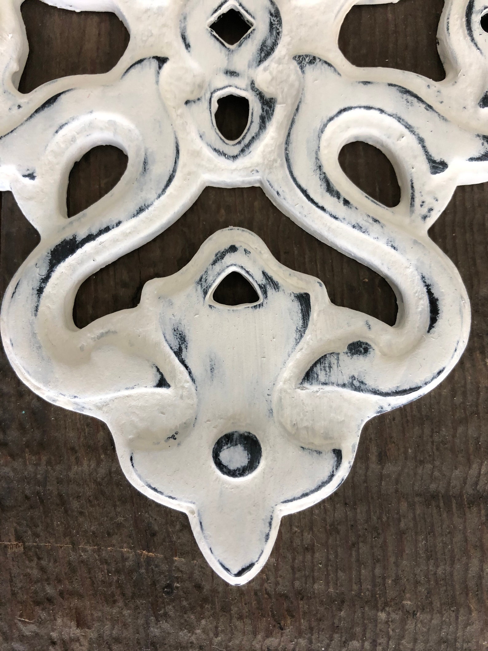 Cajón del gabinete decorativo tirar placas traseras cuadradas | Etsy