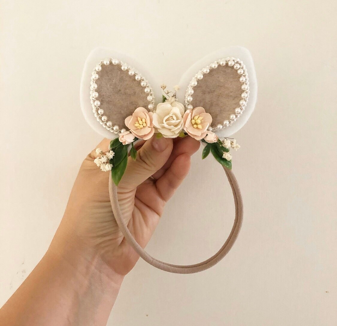 Bunny Ears Headband Rabbit Ears Headband Easter Ears Easter