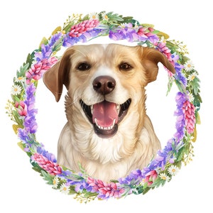 Pet Digital Portrait 4x4 10cm x 10cm Personalized Illustration Gift Decor Cat Dog Lover image 9