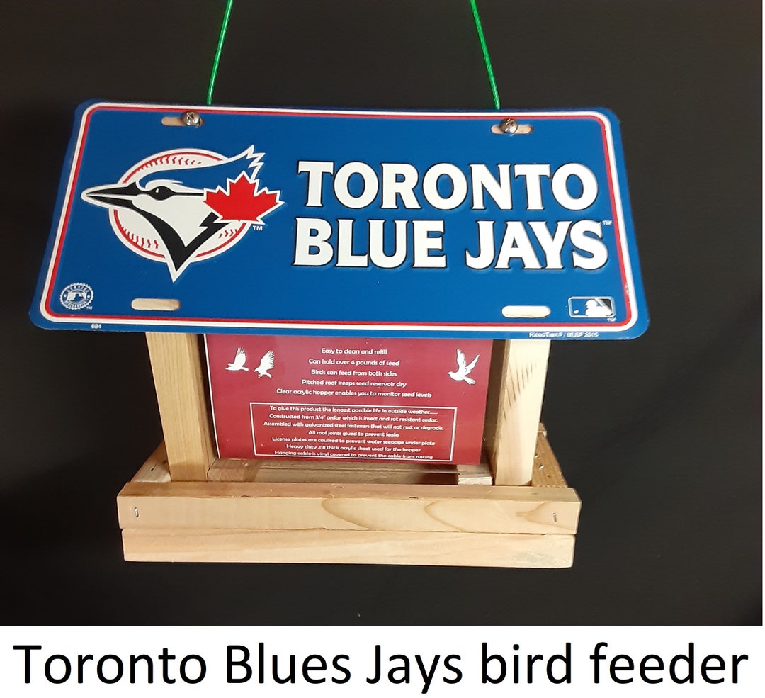 Toronto Blue Jays License Plate Bird Feeder Etsy Toronto Blue Jays License Plate Bird Feeder Etsy