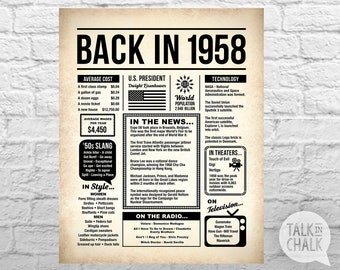 60th birthday ideas etsy