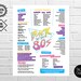 Back to the 80s PRINTABLE Poster 80s Party Decorations Decades Party ...