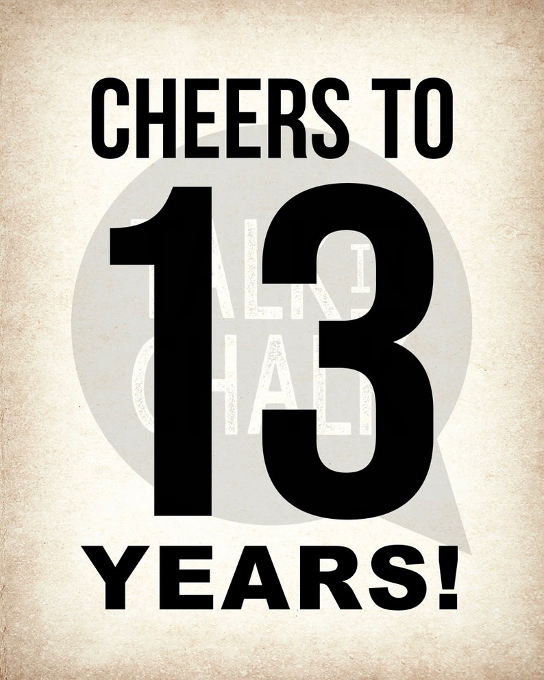 13th Birthday PRINTABLE Signs 13th Birthday Party Etsy Canada 13th-birthday-printable-signs-13th-birthday-party-etsy-canada