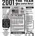 2001 the Year You Were Born PRINTABLE Born in 2001 Sign - Etsy Canada