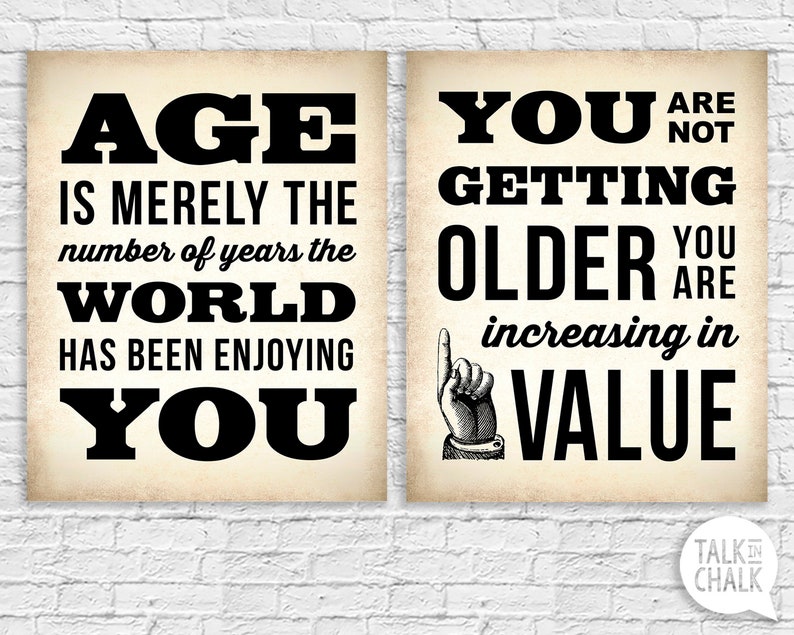 PRINTABLE Newspaper Sign Pack Printable Birthday Posters | Etsy