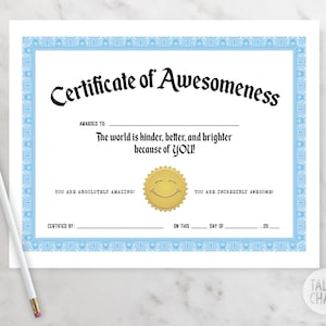 School Newspaper Paper Degree: Custom Gag Diploma Doctorate Certificate  (Funny Customized Joke Gift - Novelty Item)