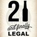 21st Birthday PRINTABLE Signs 21st Birthday Party Decorations Cheers to ...