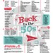 Back to the 50s PRINTABLE Poster 50s Party Decorations - Etsy Canada