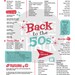 Back to the 50s PRINTABLE Poster 50s Party Decorations Decades Party ...