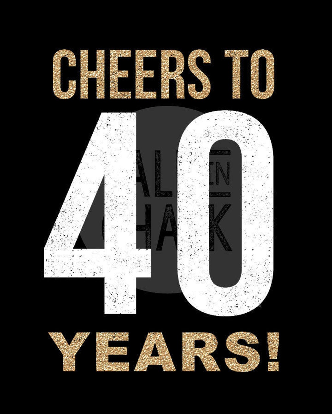 40th Birthday Sign Pack 40th Birthday PRINTABLE Signs - Etsy