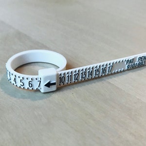 Multisizer, ring sizer, adjustable ring sizer, US ring sizer. image 1