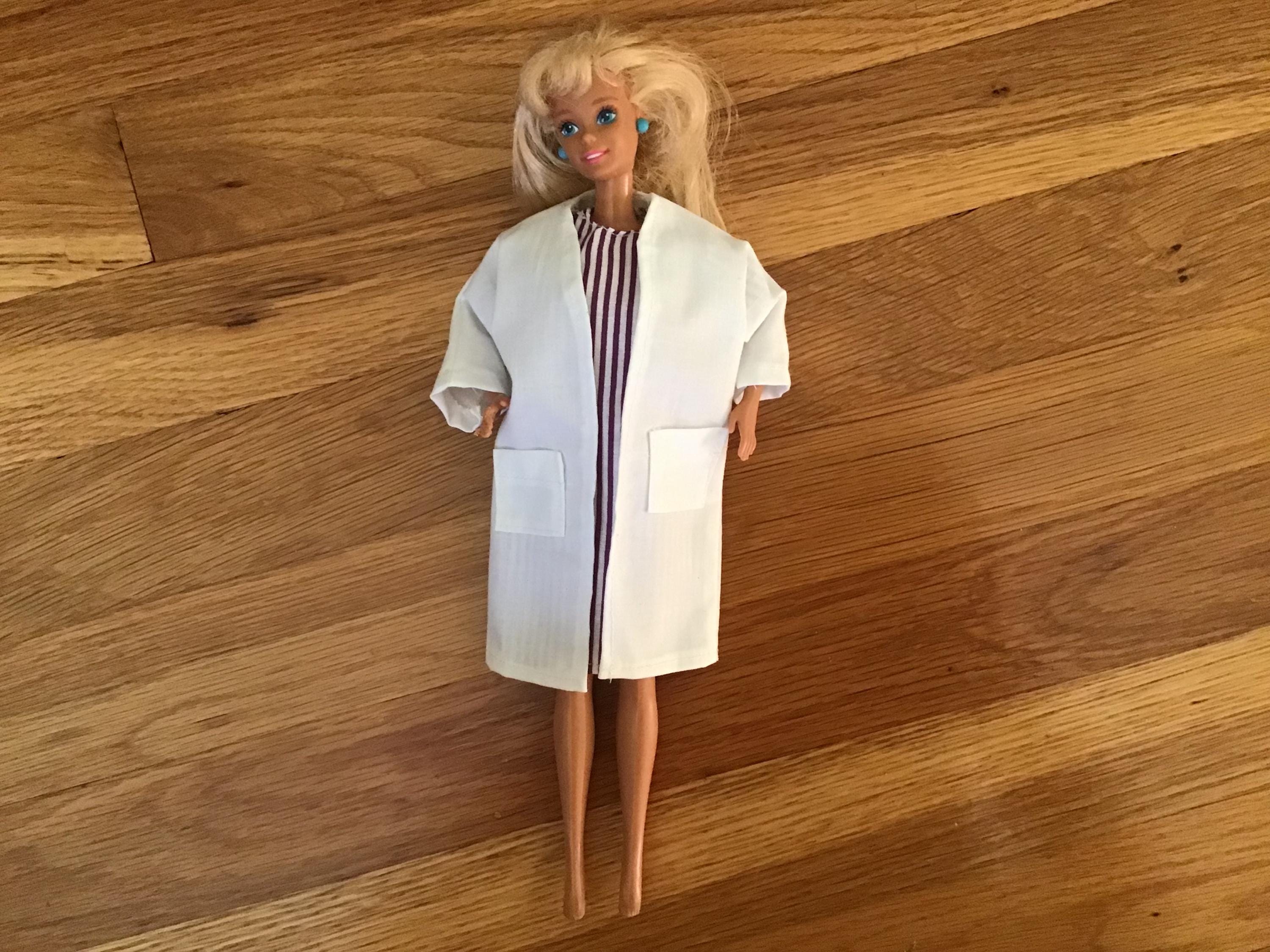 Barbie Lab Coat Etsy