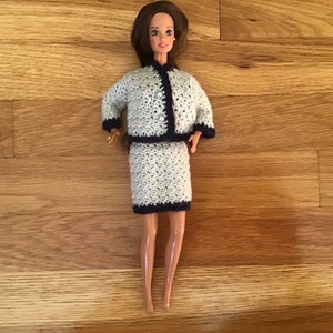 11.5” Crocheted doll outfit