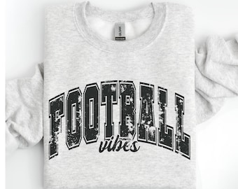 Football Vibes Sweatshirt, Game Day Shirt, Sport Mom Shirt,Football Graphic Tee,Baseball Game Day Shirt,Football Lover Gift, Football Season