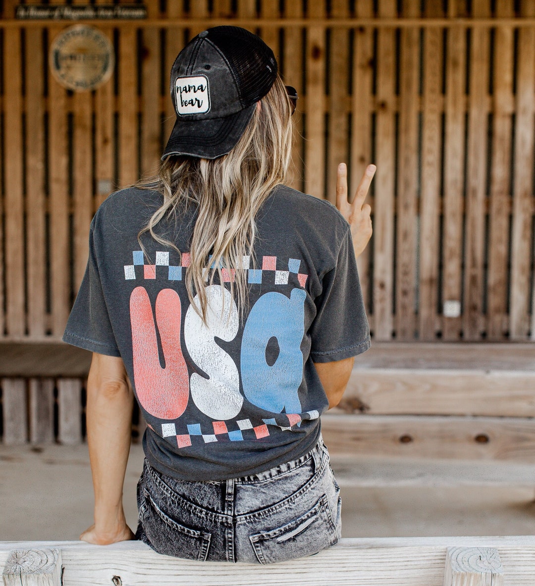 トップス vintage USA oregon check shirt di Vintage Oregon Men Oregon Women Retro Green Throwback TShirt
