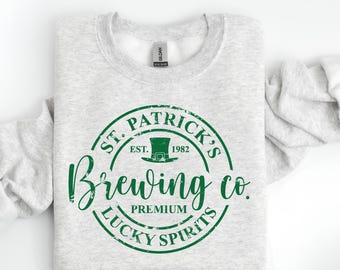 St. Patrick's Day Shamrock Sweatshirt, Irish Shamrock Sweatshirt, Saint Patricks Day Sweatshirt Women, St Patricks Hoodie, St Paddys Sweater