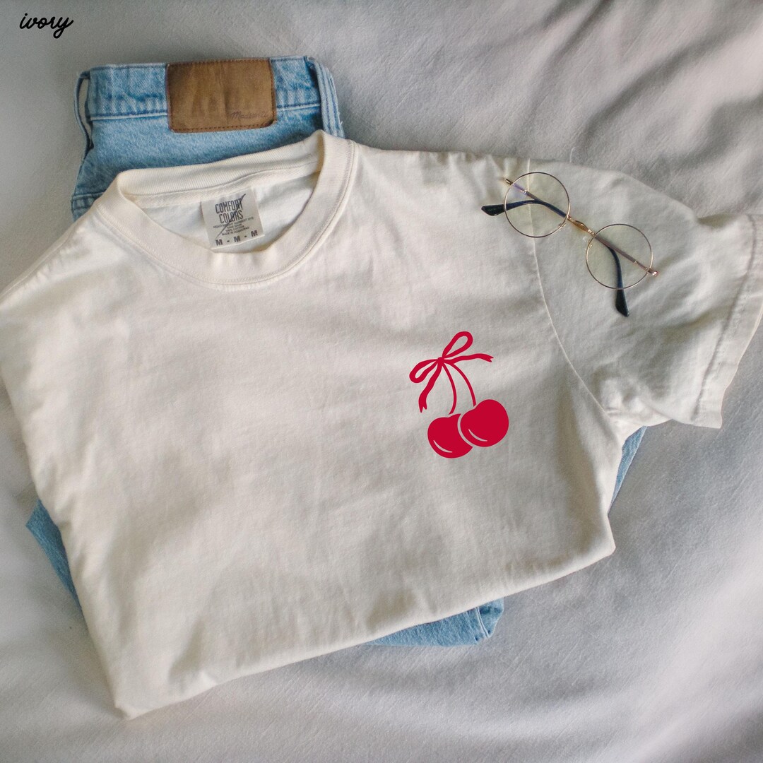 Cherry Bow Tee