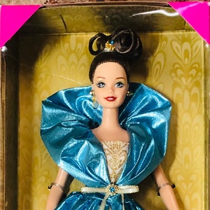 Mattel Barbie-Puppe Blue Starlight Brunette 1996 Special Edition #17125 NRFB
