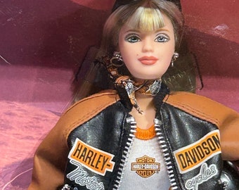 未開封✴︎ビンテージバービー✴︎ハーレーダビッドソン✴︎コレクターエディション✴︎98年 ハーレーダビッドソン バービー #4 コレクターズエディション - Etsy 日本