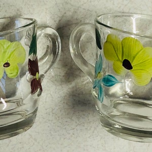 Bartlett Collins Gay Fad Hand Painted Sugar & Creamer Set Vintage