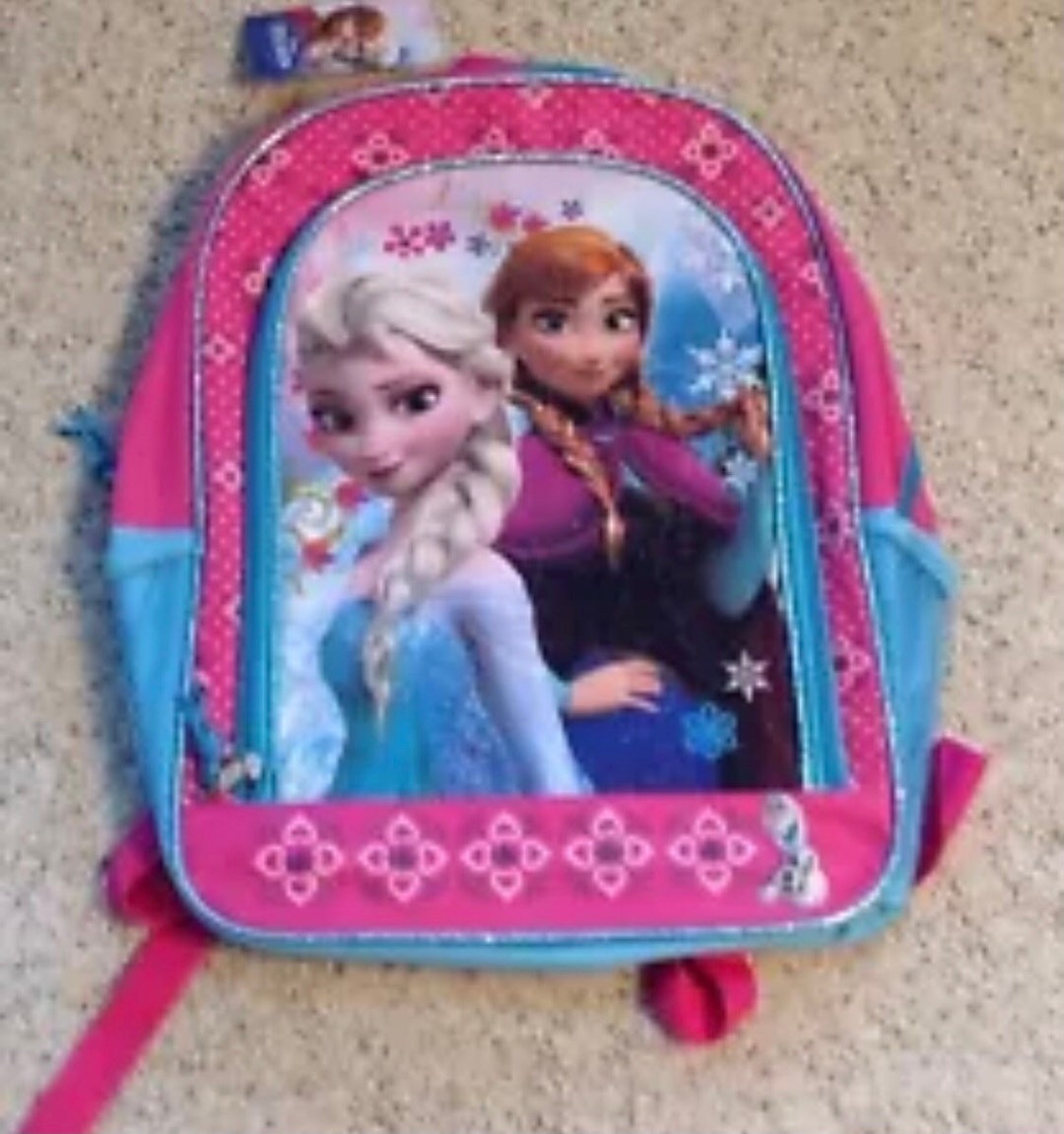Disney Frozen Girls Backpack Anna Elsa 16 - Etsy
