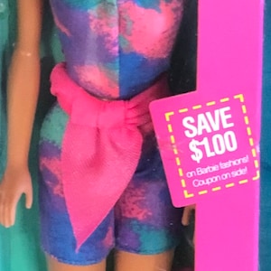Mattel Fashion Play Barbie Doll 1991 #2370 NFRB Special Edition
