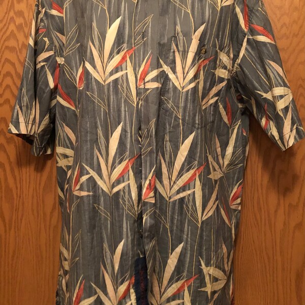 Kalokoi Forest Cotton Men's Hawaiian Shirt