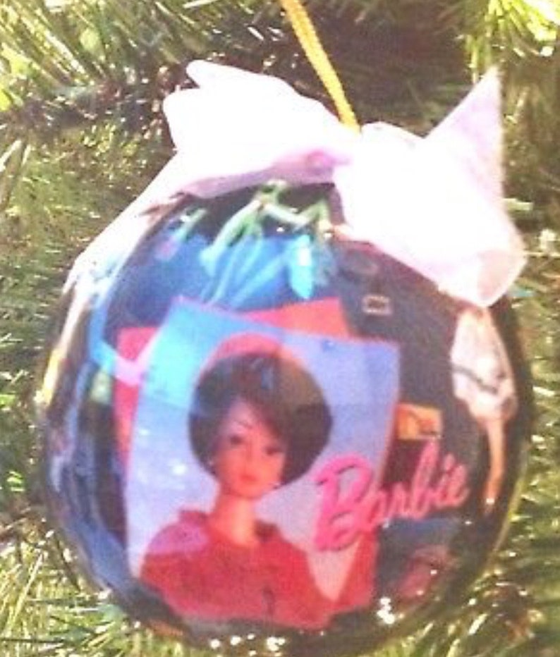 barbie doll christmas ornaments