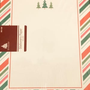 Zauberwald Computer Print Papier Paket 100 Blatt Weihnachten Pfefferminz Border 8,5x11 Bastelbedarf