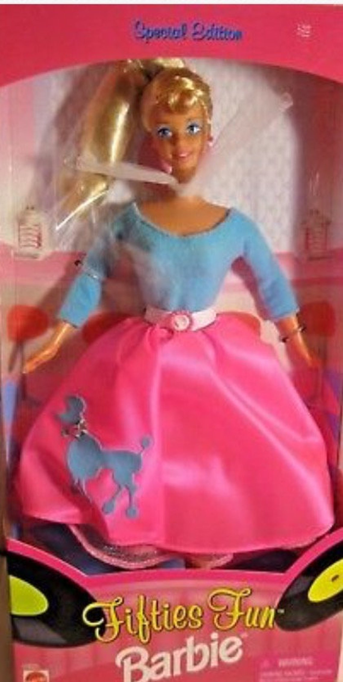 Barbie Doll 1996 50s Fun Mattel NRFB Vintage 15820 Wearing Etsy