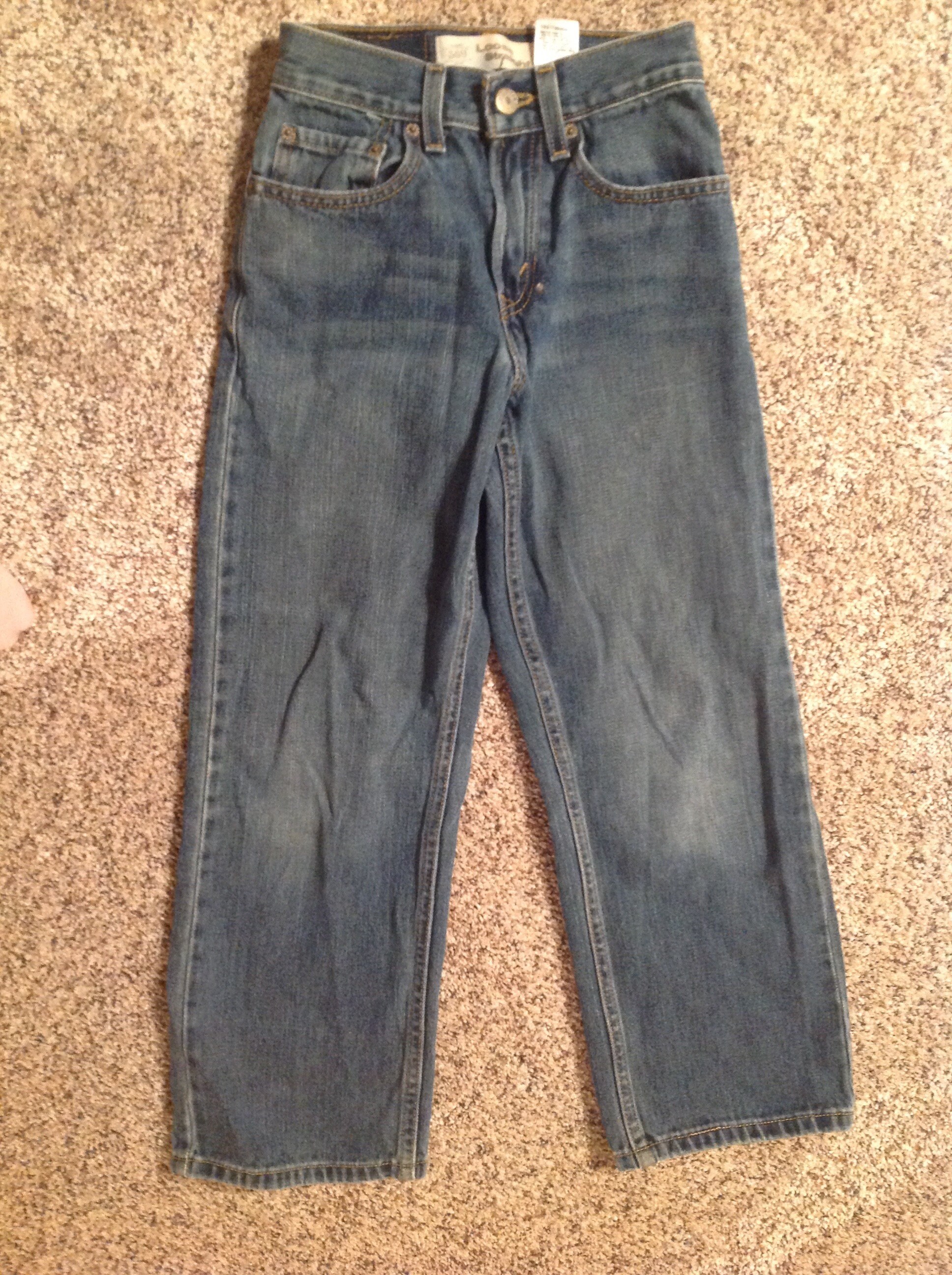 Vintage Levi's 569 Boys Blue Jeans Size 10 Slim 23W 25L - Etsy Canada