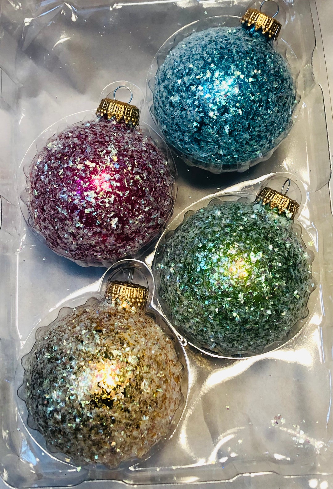 Krebs Glas Lauscha Kerstdecoratie/kerstboomversiering van glas
