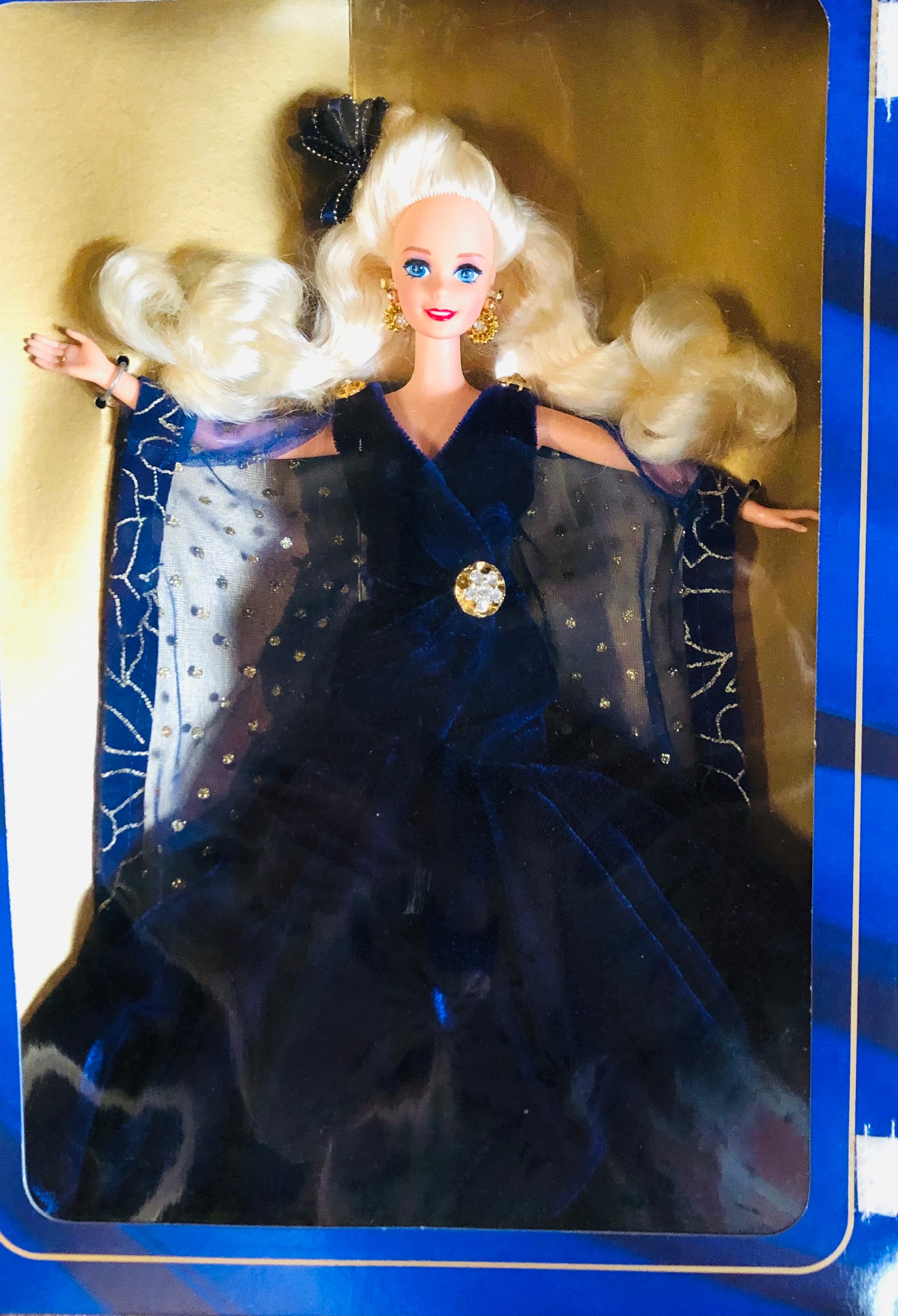 Sapphire Dream Barbie Doll, First in a Series, Society Style