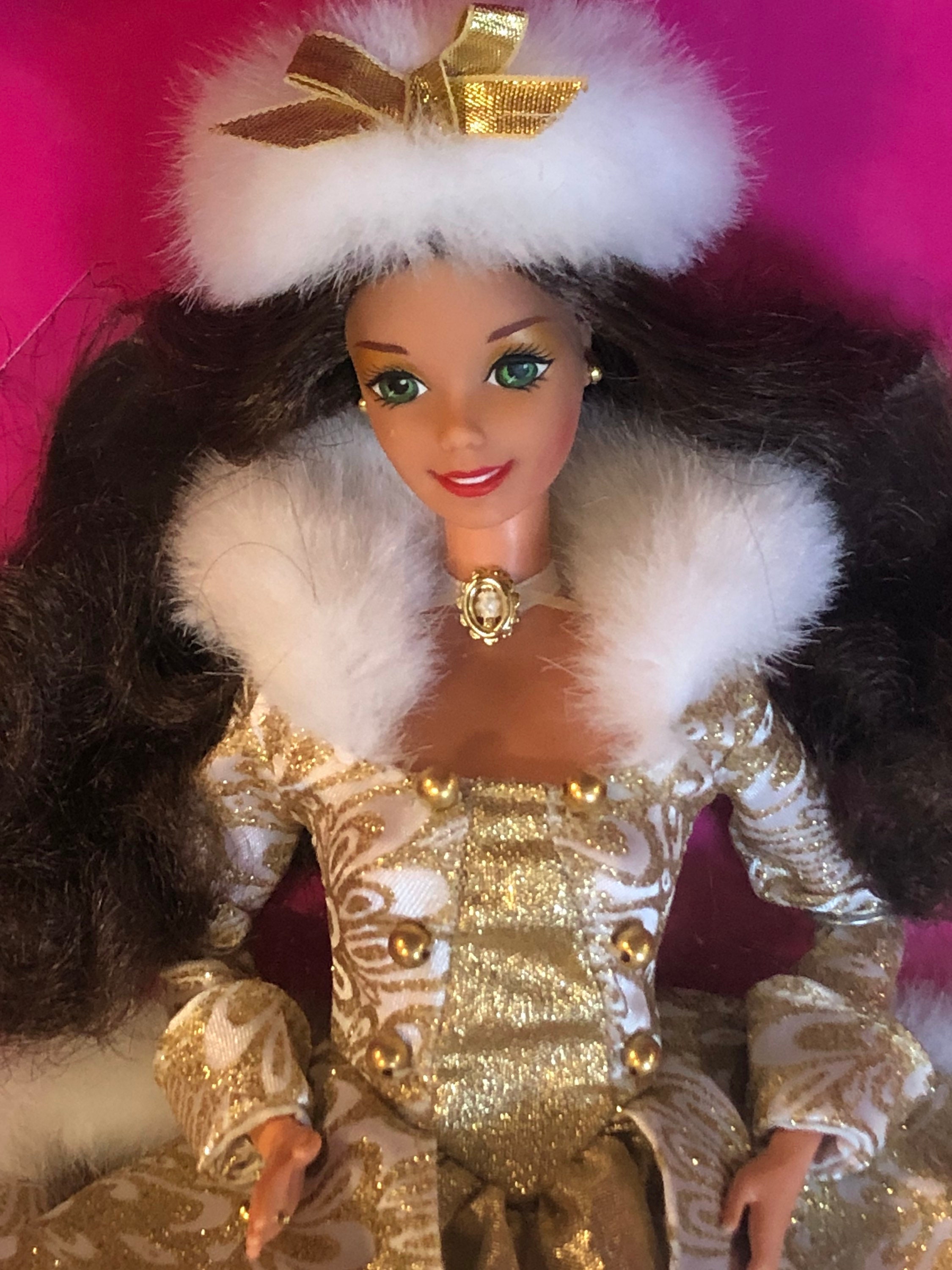 Barbie 1995ウィンターファンタジーバービーブルネット - サムズクラブ 