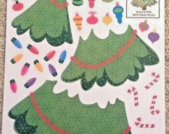 Decorate a Christmas Tree Static Window Clings New Vinyl Crafts Scrapbooking