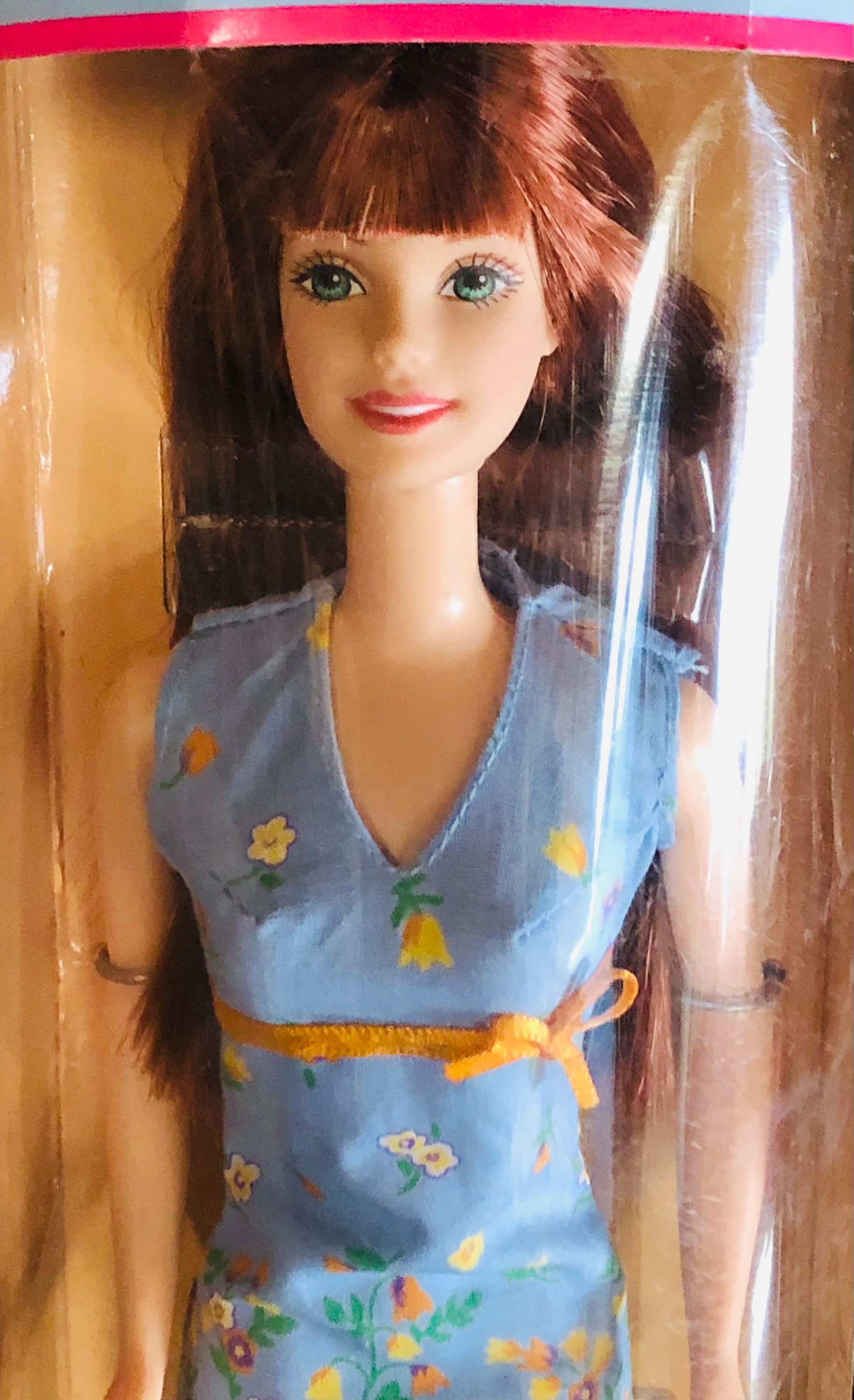 Mattel Pretty Flowers Barbie Doll 1999 Brunette 24654 NRFB - Etsy