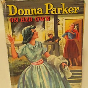 Vintage Kinderbuch Donna Parker Mystery Auf eigene Faust 1957 Marcia Martin Hardcover