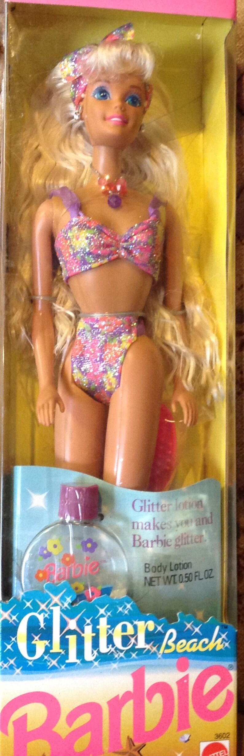 glitter beach barbie