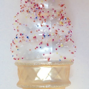 Robert Stanley Christmas Ornament Ice Cream Cone With Sprinkles