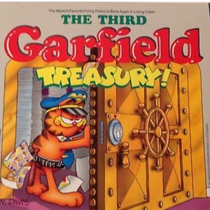 Garfield 3rd Treasury Jim Davis Paperback Book