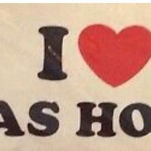 I Love Texas Holdem Magnetic Bumper Sticker Refrigerator Magnet 9&quot;x3&quot; Vinyl
