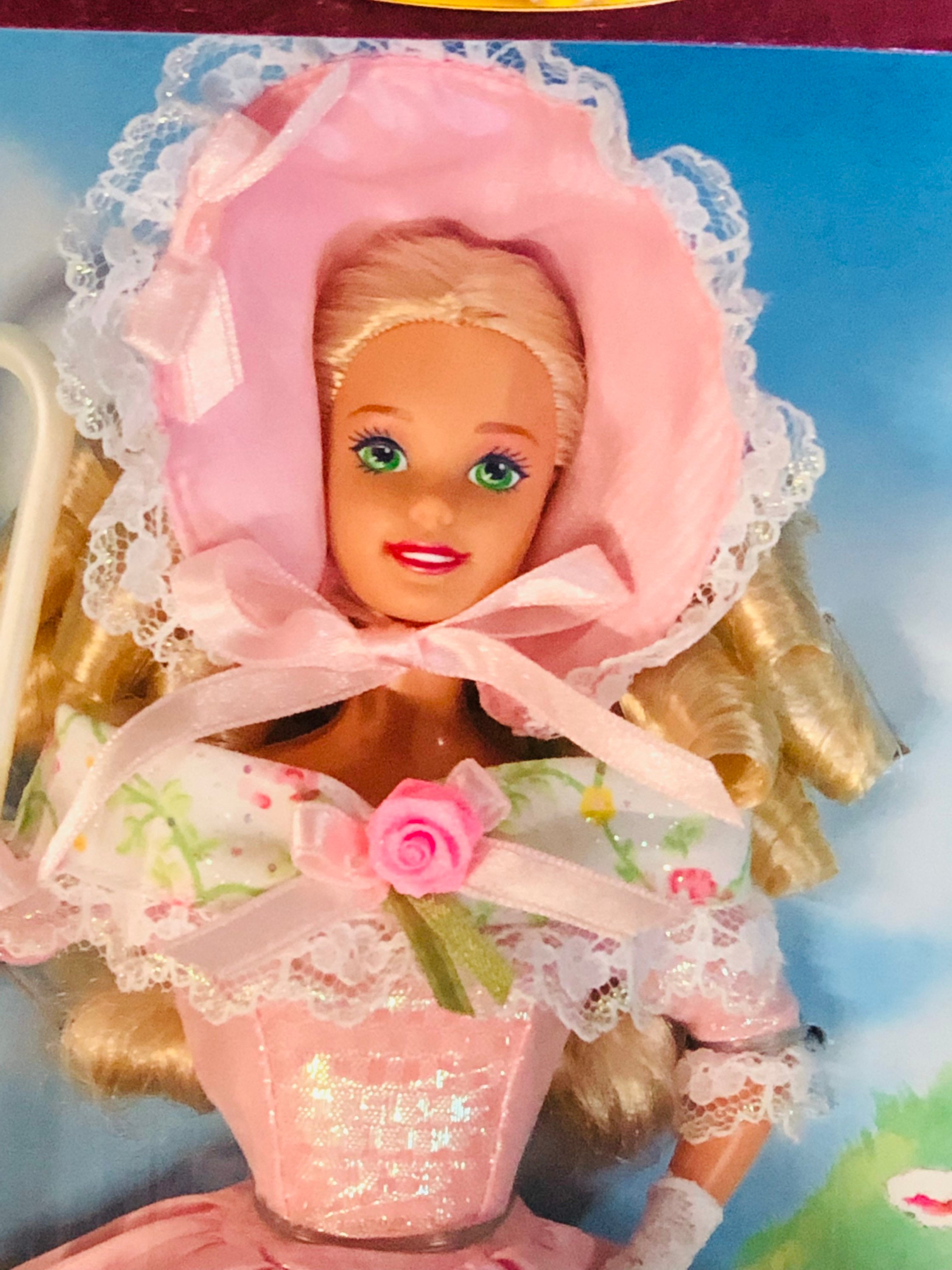 【即納！最大半額！】 Barbie Peep Bo Little Mattel Doll Collector Childrens 1995 ピンクボックスバービー (1978-)
