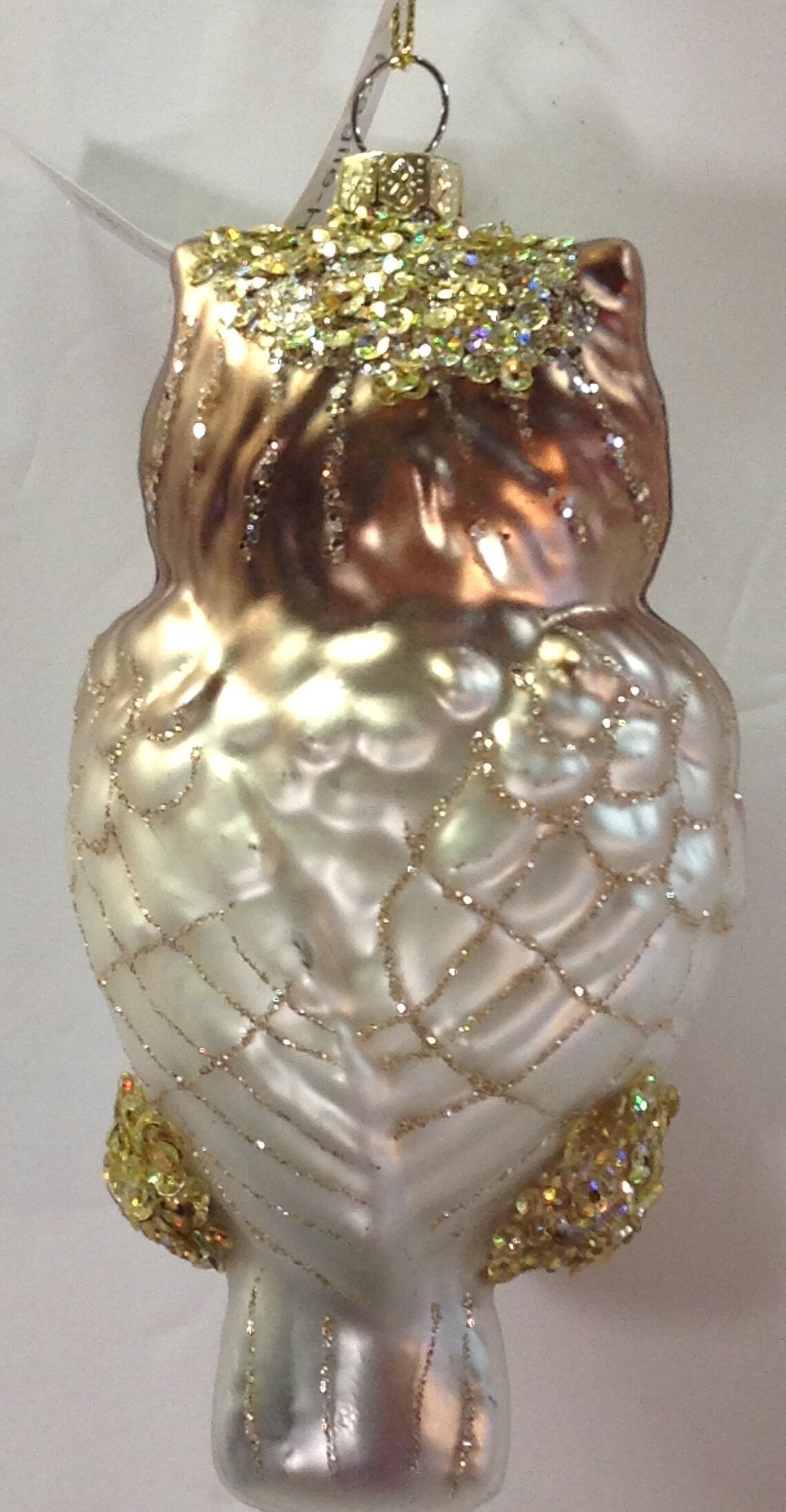 Robert Stanley Christmas Ornament Feathered Owl New w/Tags Etsy