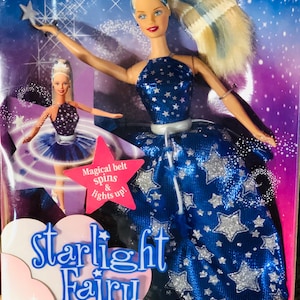Mattel Starlight Fairy Barbie Doll 2001 Special Edition Vintage #52607 NRFB