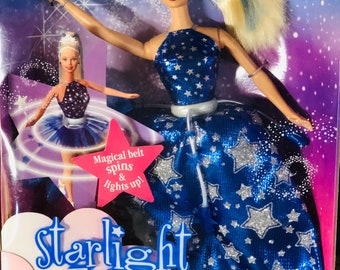 Mattel Starlight Fairy Barbie Puppe 2001 Special Edition Vintage #52607 NRFB