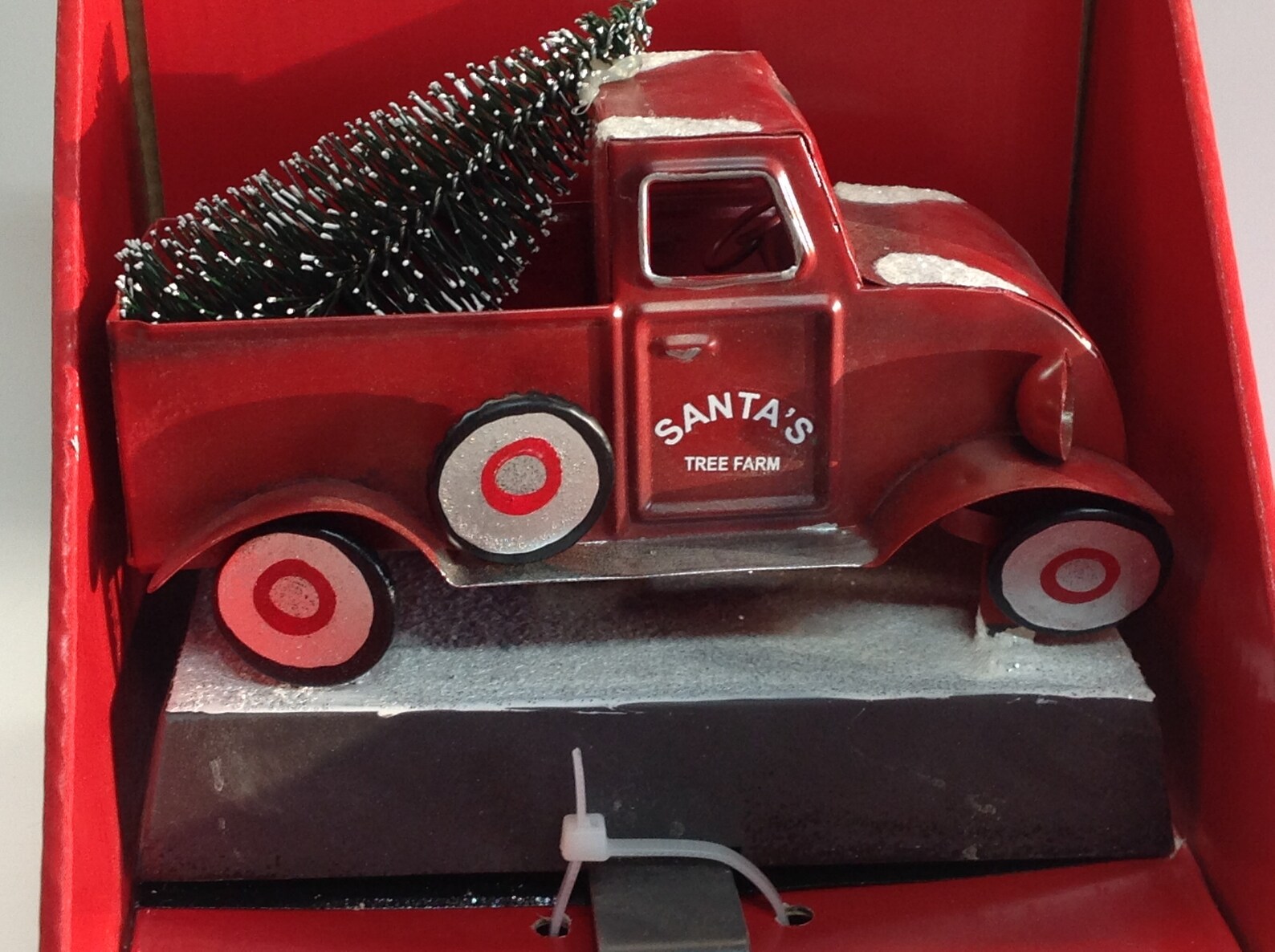 Vintage Red Pickup Truck Christmas Stocking Hanger Holder Etsy