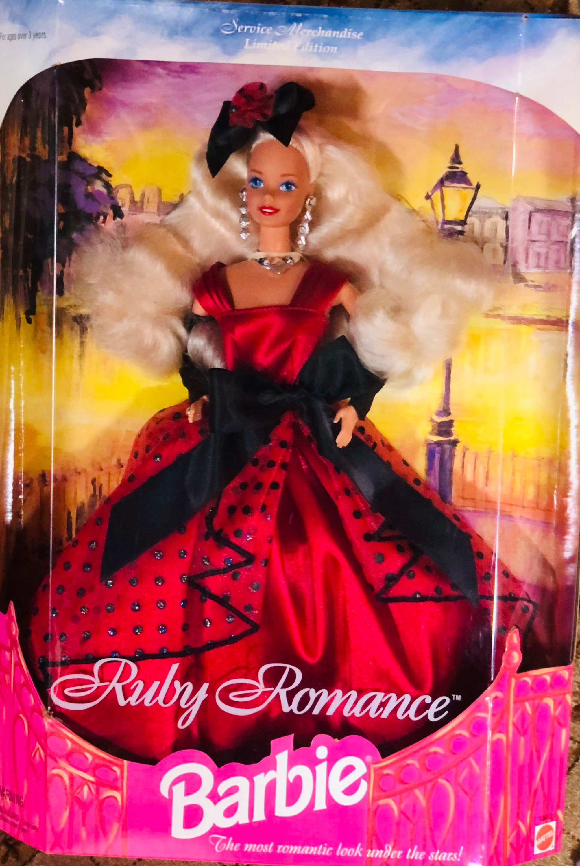 træ Terapi kommentar Mattel Ruby Romance Barbie Doll 1995 NRFB 13613 Vintage - Etsy